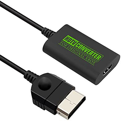 NORMICHIC Câble convertisseur HDMI pour Xbox vers HDMI pour console Xbox d'origine, adaptateur Xbox original, câble HDMI compatible avec toutes les résolutions Xbox (noir)