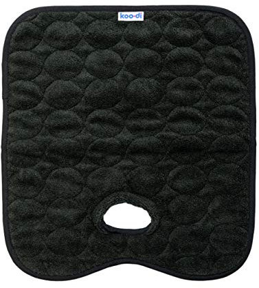 Koo-Di Oopsie Do Do Baby Car Seat Protector & Pushchair Liner | Wetec Waterproof & Absorbent Seat Pad for Toddler Potty Training & Child Mishaps (Black)