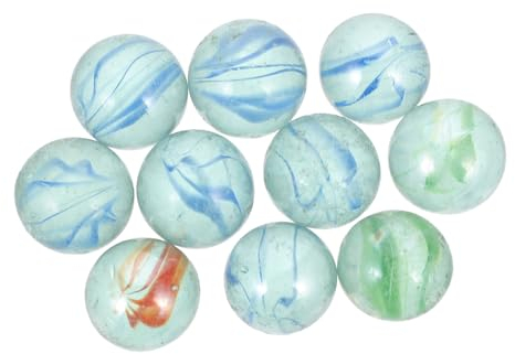 Abaodam 10 Stück Physikalische Experimentierausrüstung Glaskugel Spielzeug Laborbedarf Kinder Glaskugel Glasmurmeln Lehrausrüstung Dekorative Glasmurmeln Physik Glasmurmeln