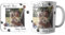 AK Giftshop Dog Dad Personalised Pets Photo Mug and Coaster Set, 10oz, Ceramic
