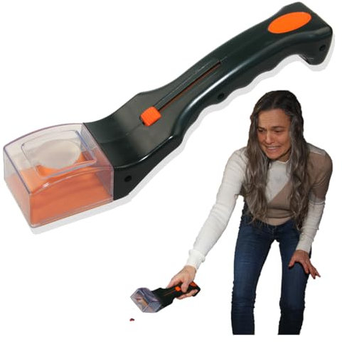 EasY Magnifier Insektenfänger Lebendfalle mit Lupe 5X, Spinnenfänger Schaben- Wespenfalle ohne Chemie & Gift; Spinnenabwehr Käfer Ameisenfalle mit Lupenglas; einfach Fangen-Beobachten-Freilassen