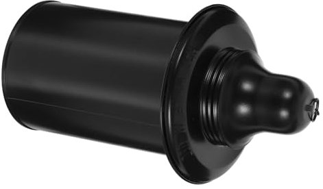 UKCOCO Tarro De Antorcha Accesorios De Combustible Para Antorcha Frasco Antorchas Para Exterior Combustible De La Antorcha Porta Combustible Con Mecha Contenedores Botes Black Planchar