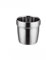 PKRANZYHKAL Tasse Inox Mug Café Double Paroi | Gobelet Inox Moderne | Tasse Escalade en Métal | Idéal pour Boissons Chaudes et Froides,STEP,SILVERY,175ml