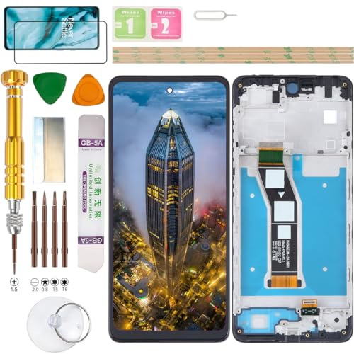 Gadget Troops Kit de repuesto de pantalla LCD para Motorola Moto G04 / G04S / E14 XT2421-3/4/5/8/9/10/13/14/15, MC41D, MC41E, MC41F