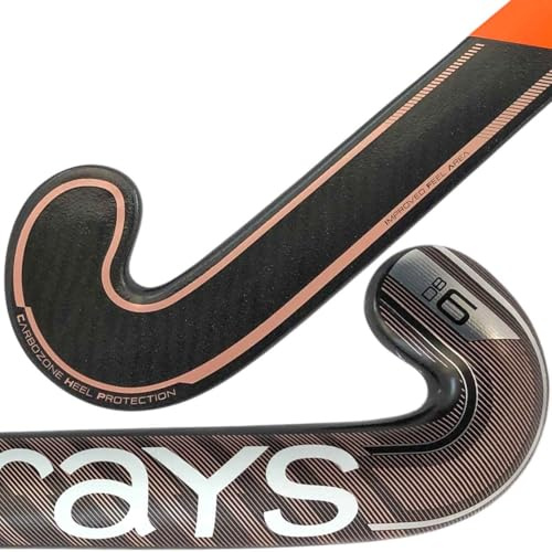 Longstreth Grays 65 Carbon Quotient Field Hockey Stick – Controlbow Profile for Beginners & Youth – Ideal for Outdoor Play - 36.5