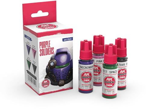 AK Quick GEN Set AK17523 Purple Soldiers (4x18ml)