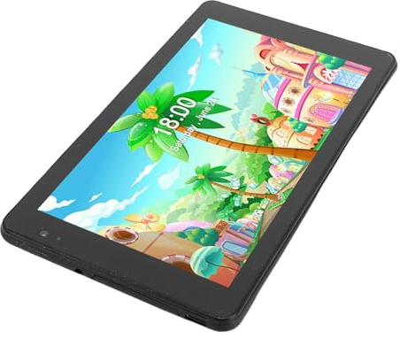 Sxhlseller Bildungstablet, 7in Tablet Spielzeug Vor Installierter Software 2 Kamera 5G WiFi WiFi6 für Zuhause (PINK)