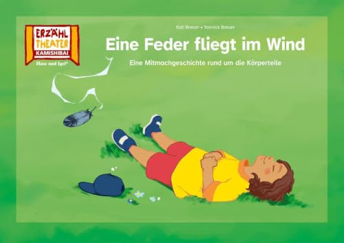 Eine Feder fliegt im Wind / Kamishibai Bildkarten: 6 Bildkarten für das Erzähltheater