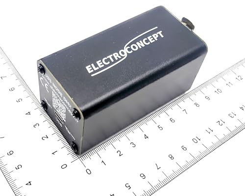 Electroconcept ArtNet USB Node DMX Schnittstelle, USB zu DMX512 Konverter, Plug & Play, Automatische Konfiguration, RDM kompatibel (XRL3P)