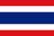 Qualitäts Fahne Thailand Flagge 90 x 150 cm mit verstärktem Hissband