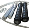 BAY® GRIP ALL 320 PROFI STAHL-Springseil, inkl. 2x Zusatzgewichte für den Griff, High Speed, SONDERLÄNGE 3,35 m, längenverstellbar, Sprungseil, Hüpfseil, Boxen, Fitness, Kickboxen, Muay Thai, Thaiboxen, Kampfsport, Kinder Damen Herren Erwachsene 320 cm 3,20 m Meter lang länge