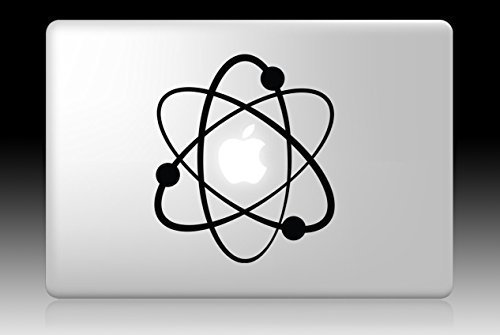 Atom Big Bang MacBook Decal Matt Black 11 13 15 17 air pro retina