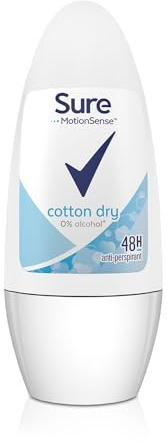 sure roll-on cotton dry, 50 ml