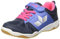 Lico Mädchen Sport VS Multisport Indoor Schuhe, Blau (Marine/Lila/Pink)