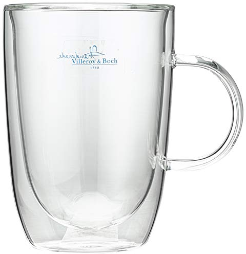 Villeroy & Boch Borosilicate Glass Artesano Hot Beverages Universal, Suitable for 2 People, 2 Cup, Porcelain, White, 25 x 25 x 13 cm 2 Units