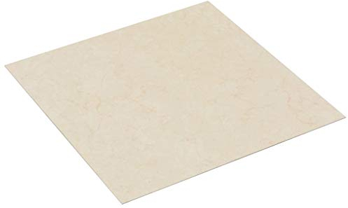 Festnight PVC Laminat Dielen Selbstklebend PVC Bodenbelag Wärmeisolierend und schalldämmpfend 5,11 m² Beige