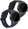 kwmobile 2x Cinturino TPU Silicone Fibbia Compatibile con Huami Amazfit GTR (47mm) / GTR 2 / GTR 2e / GTR3 / GTR 3 Pro Cinturino - Cinturini 16-22 cm