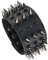 Manfnee Spike Rivet Nieten Armband Leder Punk Gothic Biker Breite Manschette Gürtel Armband Armreif