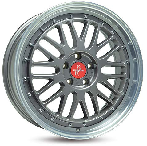 KT22 8,0Jx18 5/112 ET30 72,6 TITAN GREY LIP POLISH Alufelgen