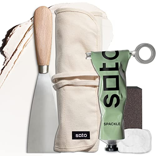 soto Reparaturset für kleine Löcher, 7-teiliges Set (Nr. 17.8 cm Situ White) – Hochfestes Reparaturset für kleine Löcher für den Einsatz auf: Wände, Trockenbau, Decke, Möbel, Schränke