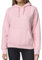 Smith & Solo Hoodie Damen – Kapuzenpullover Frauen Baumwolle Long, mit Kapuze Pullover Sweatshirt Rundhals, Slim Fit Freizeit Sport Langarmshirt, Hoodies Training - Pulli Streetwear (L, Rosa)