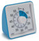 TimeTEX Zeitdauer-Uhr lautlos compact blau - rückwärts laufende Uhr mit Blauer Scheibe - 61931