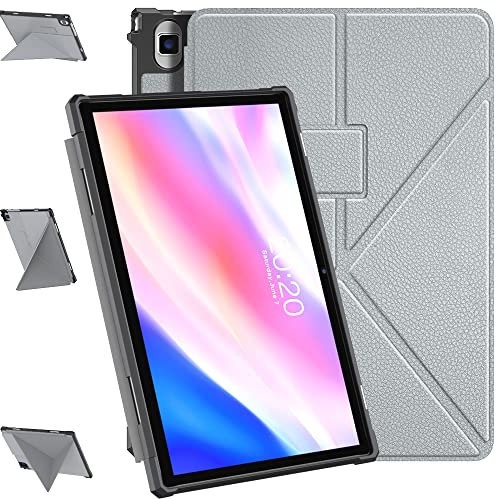 DONGZHU Custodia Cover per TECLAST P20HD, cover in pelle PU con visualizzazione multi-angolo e sveglia/sonno automatico per Teclast P20HD / Teclast M40 / Teclast M40 Pro (non adatto a M40SE)