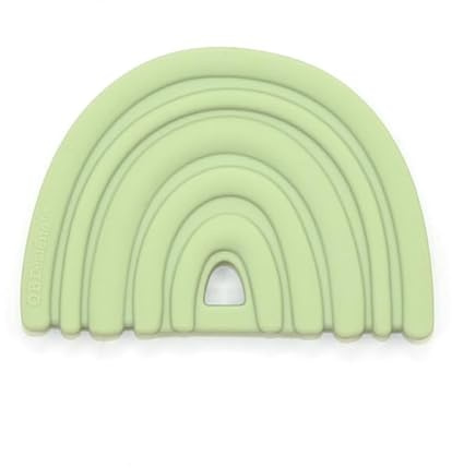 OB DESIGNS - Baby-Beißspielzeug aus umweltfreundlichem, lebensmittelechtem Silikon aus Sand, flexibel und sicher, Geschenkidee