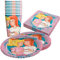 Party Factory `Bibi & Tina´ 36-teiliges Party Set mit 8 Bechern 250ml, 8 Tellern Ø 23cm und 20 Servietten 33x33cm, Partygeschirr für Geburtstag und Mottoparty