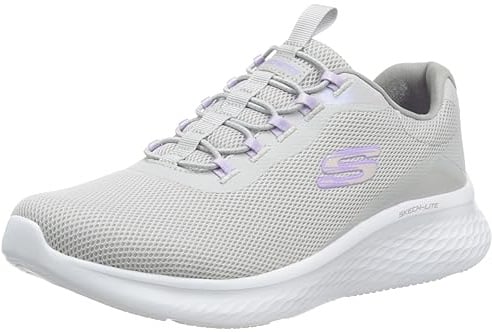 Skechers Damen Skech-LITE PRO Glimmer ME Sneaker, Grau, 37 EU