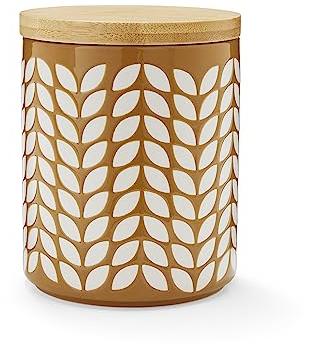 Cooksmart Ceramic Airtight Storage Jars | Storage Jars & Canisters Perfect For Pasta Storage & Rice Storage | Storage Jars With Lids For All Type Of Foods - Bauhaus Geo