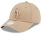 New Era Los Angeles Dodgers MLB Damenkappe beige Cap verstellbar tonales LA Logo Basecap für Frauen - One-Size