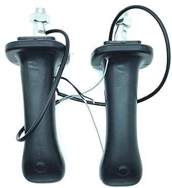 BEUTEE Compatible con el Kit de Excavadora 15/17/20/30/35/55/80/85, Mango de Palanca de Mando, Cubierta Antipolvo de Goma, Accesorios de Excavadora de Palanca de Mando (Size : Joystick 2pcs)