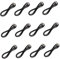 Supvox 12st Gitarren-netzkabel Pedale Pedal Power Splitter Kabel Effektpedal-stromkabel Stromkabel Für Pedalboards Gitarrenparts E-gitarren-pedal Gitarrendraht Plastik Gleichstrom