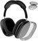 Ainiv 2pcs Clear Hülle für AirPods Max, Weiche TPU Case Transparent Schutzhülle, Anti-Fingerabdruck, Anti-Kratzer & Anti-Staub, Weiche TPU Klar Anti-Scratch Schutzhülle - Transparent Schwarz