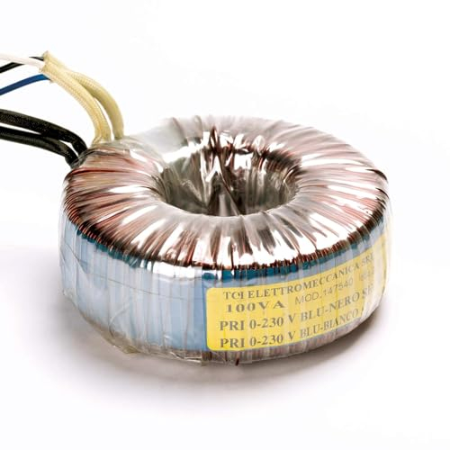 ORION LIGHTSTYLE Transformateur toroïdal TCI 100VA 12V Transformateur électronique Transformateur Bleu