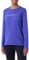 Emporio Armani Women's Iconic Logoband Long Sleeve T-Shirt, Violet Blue, M