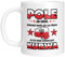 TassenTicker - Tasse mit Spruch - Pole zu sein, bedeutet mehr als nur Worte - Es ist eine Lebensart - Kurwa - Kaffeetasse - Polen - Geschenk - Polska - stolze Polen - Geschenkidee - Weiss