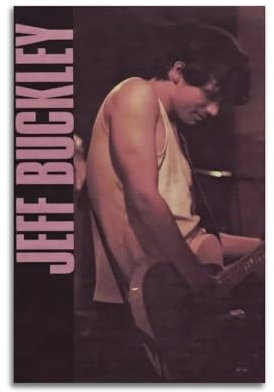 Szzmyo Jeff Buckley Poster, dekoratives Gemälde, modernes ästhetisches Leinwandposter, Schlafzimmer, Kunst, Wohnzimmer, Dekoration, Poster, 30 x 45 cm, ungerahmter Stil