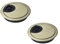 DuDuZui œillets de Bureau Bronze Passe-câble de Bureau Passe-câble de Bureau, Solution Idéale pour Le Bureau et la Maison Câble de Table (2 Pièces 80mm)