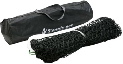 Baoblaze Standard Tennis Net for Professional Competition Steel Wire Pull Rope Practical Indoor Outdoor Tennis Court Net for Courtyard