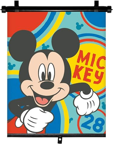 Persiana, Parasol para Coche, Cubierta para Ventana 36 x 45 cm (Mickey Mouse)