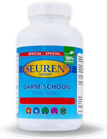 Seuren Nutrients | Darm sauber 100 Kapseln | darm reinigen| hochdosiert |100 Natürlich