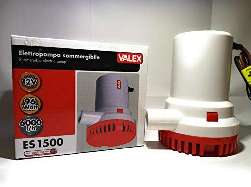 ELETTROPOMPA SOMMERGIBILE 12V ES1500 1370824 Valex