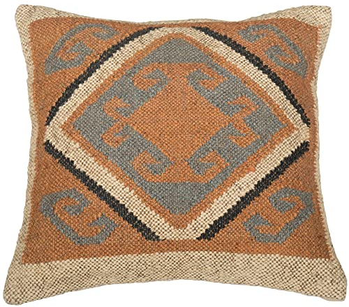Handmade indischen Kilim Kissenhülle, Kissen, dekorativer Überwurf-, Jute Kissenbezüge, Outdoor Kissen, Boho kissenrollen