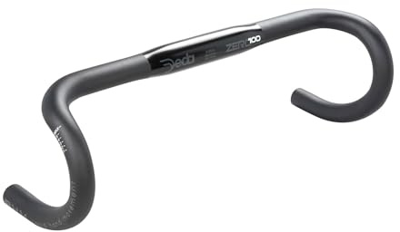 Deda Elementi Zero100 RHM H/Bar 44 cm Black (BOB), Alloy 7075, MY2018 Fahrradbügel, Unisex, Erwachsene