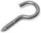 HEAVYTOOL Cup Hakenschraube mit Holzgewinde 5mm x 56mm (10 Stück) Edelstahl A2 AISI 304 Schraubhaken Deckenhaken Hakenholzschraube
