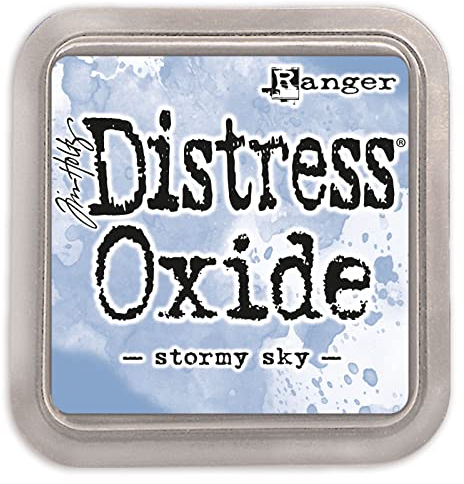 Ranger Distress Oxide Ink pad Stormy Sky, Blau