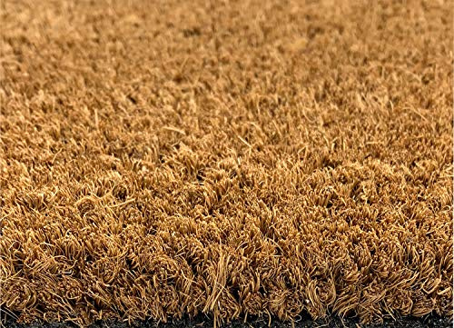Grandismo Premium Coir Entrance Matting - Indoor/Outdoor - 1m or 2m Width - Cut To Size - Heavy Duty Tough Fibres - Hallway, Foyer, Lobby,Reception, Door Mat, Roll (2metre, 50cm)