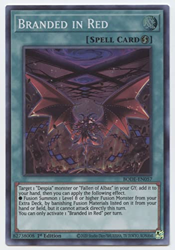 Marke: Red – BODE-EN057 – Super Rare – 1. Auflage
